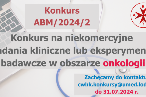 Regulamin Konkurs ABM20242 www&nbsp;onko pl